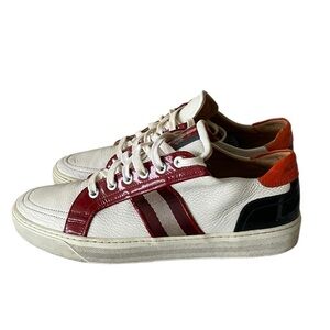 Bally Men's Moony leather sneakers Size:8 D